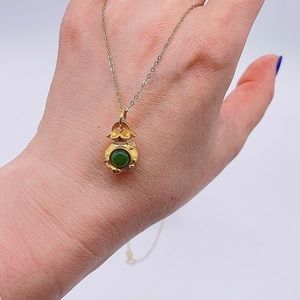 Necklace With Money Pocket pendant